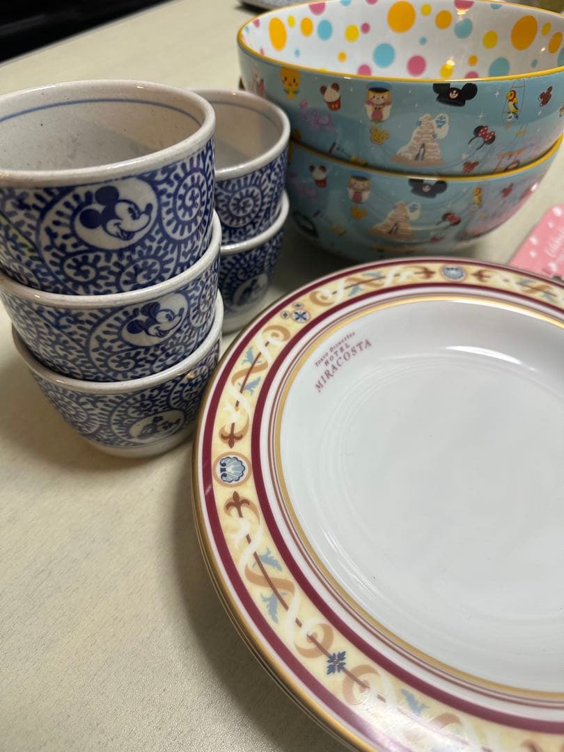 ディズニーキャラクター 食器セット
