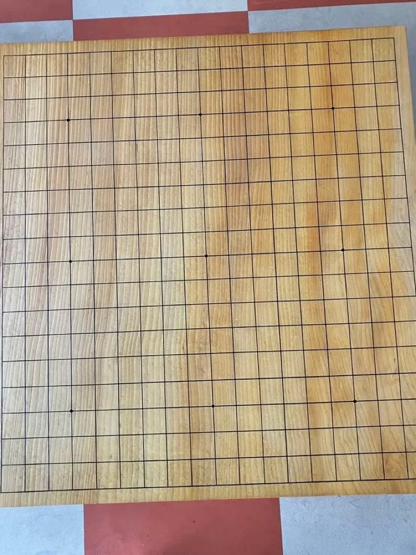 本榧囲碁盤 7寸 石つき
