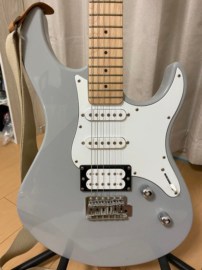 PACIFICA グレー エレキギター シングルコイル