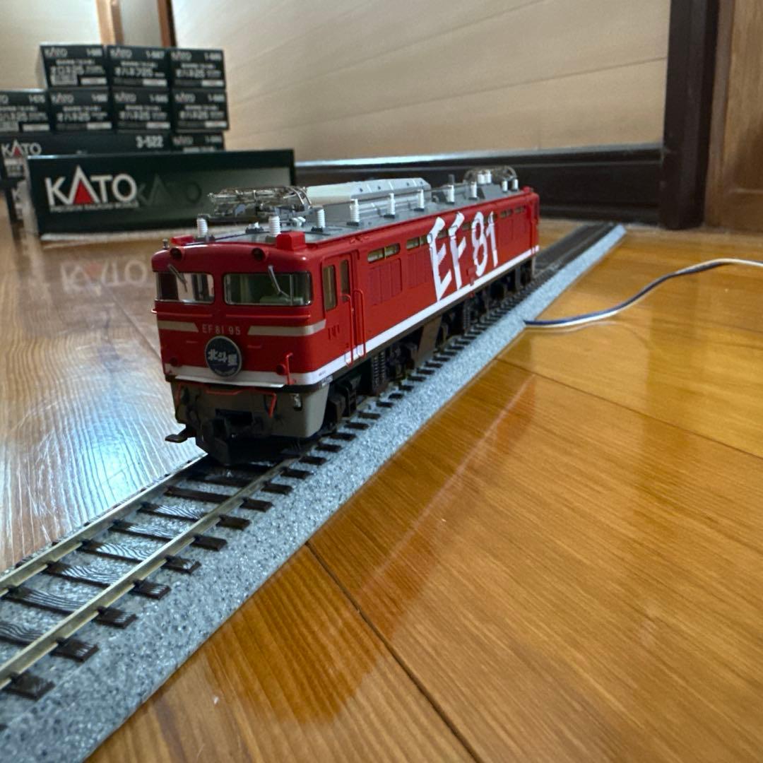 HOゲージ　EF81 95号機+24系北斗星+夢空間セット