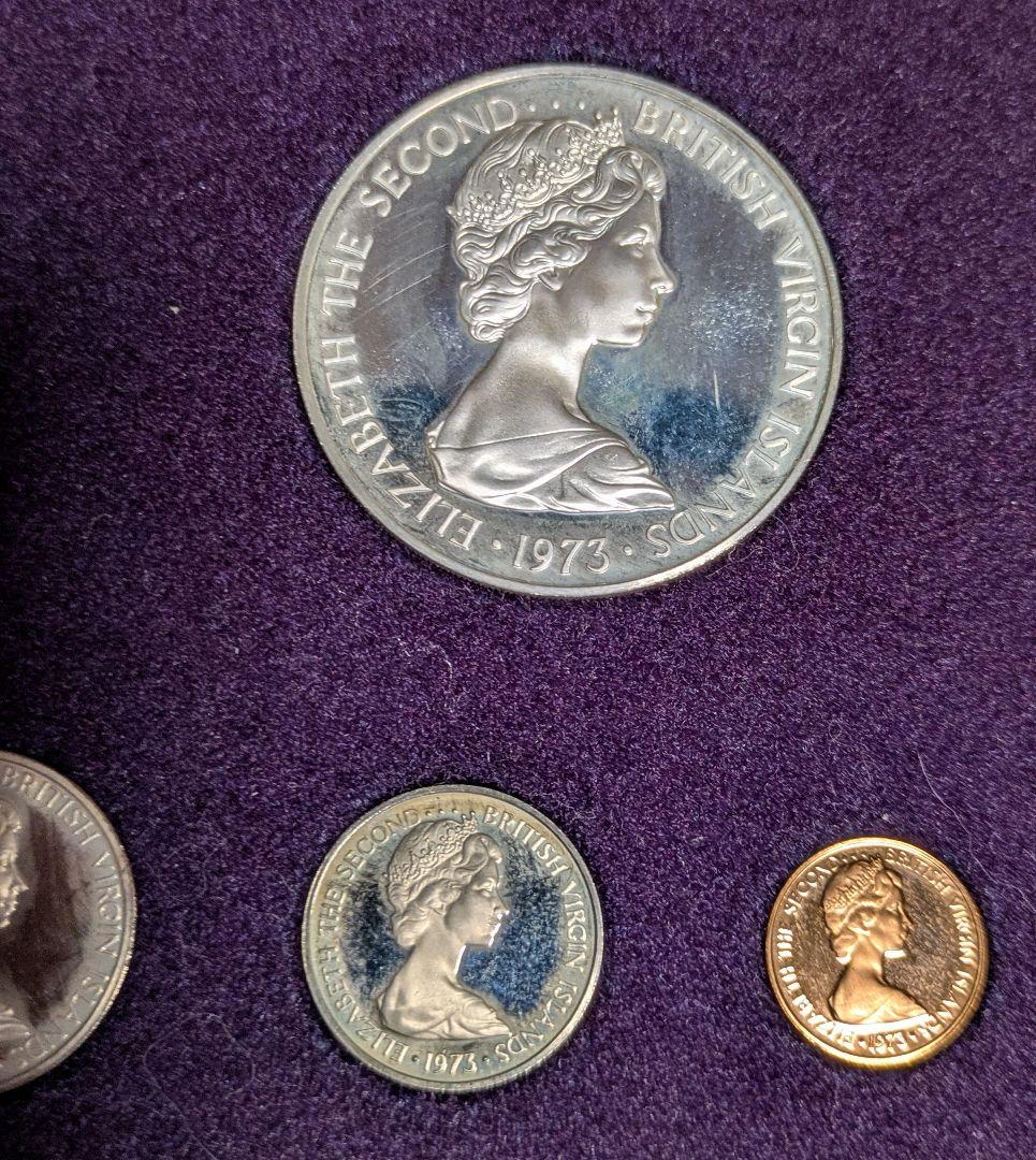 1973年イギリス領ヴァージン諸島 フランクリンミントセット