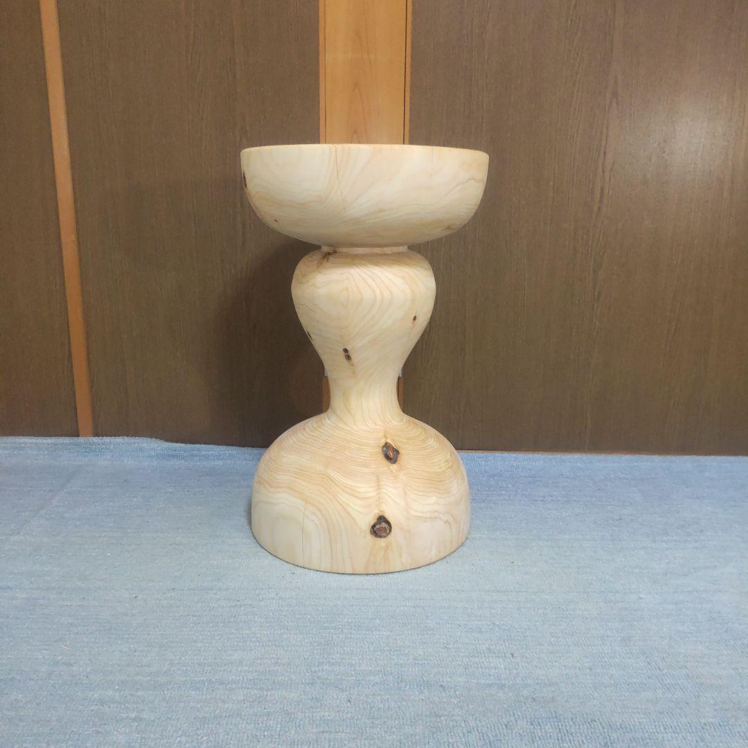 chaosさん専用檜丸太椅子スツール