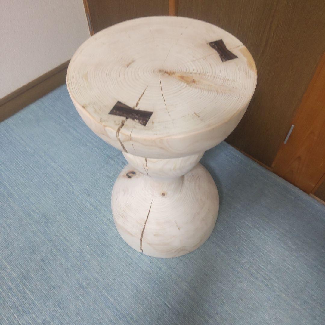 chaosさん専用檜丸太椅子スツール