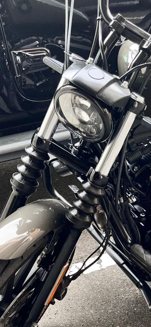 モーターステージ社製 LEDヘッドライト スポーツスター ハーレー