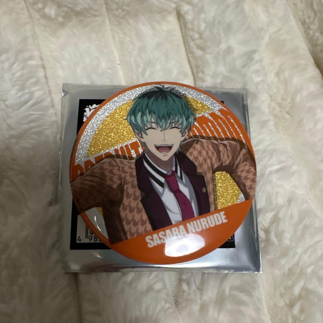 ヒプノシスマイク ヒプムビ展 トレーディングラメ缶バッジ 白膠木簓