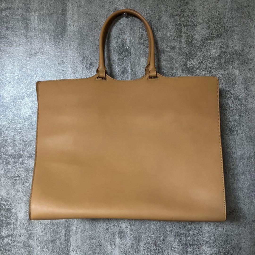 ジョルジオアルマーニ GIORGIO ARMANIレザー ベージュ ハンドバッグ