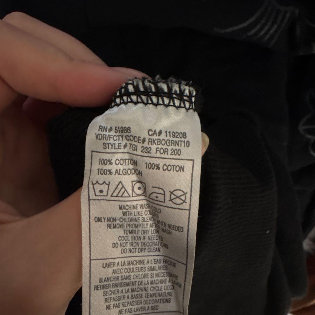 黒 パーカー クロスジッパー y2k グランジ パンク