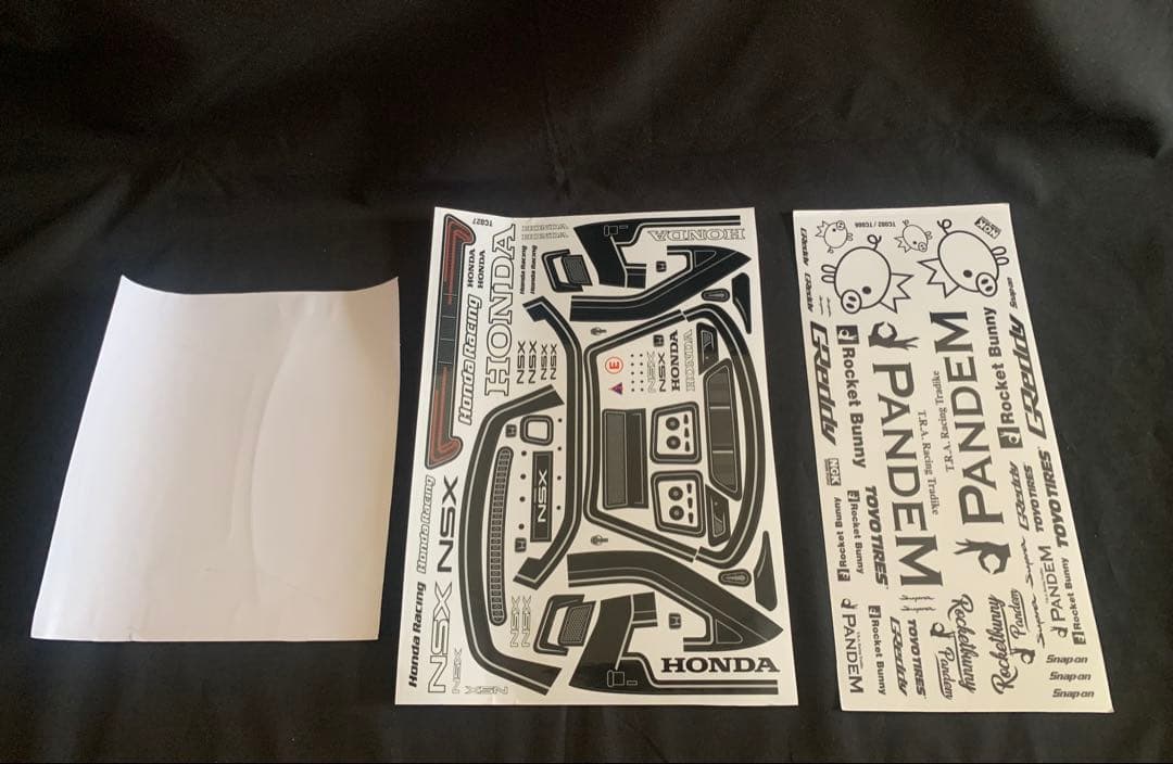 【貴重】RC 1/10 ドリフト ボディ NSX NA1 ロケットバニー