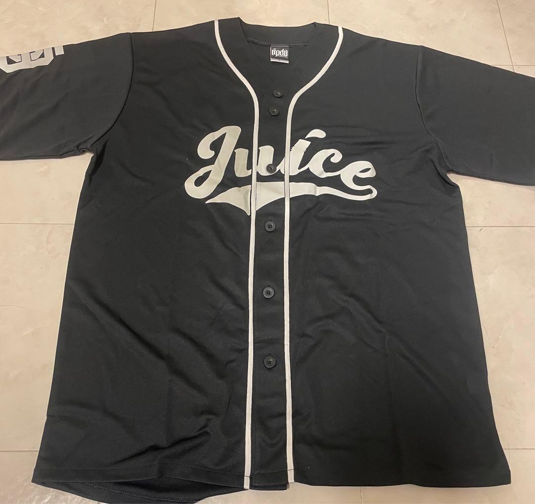 ジュースごくごく倶楽部ベースボールシャツ