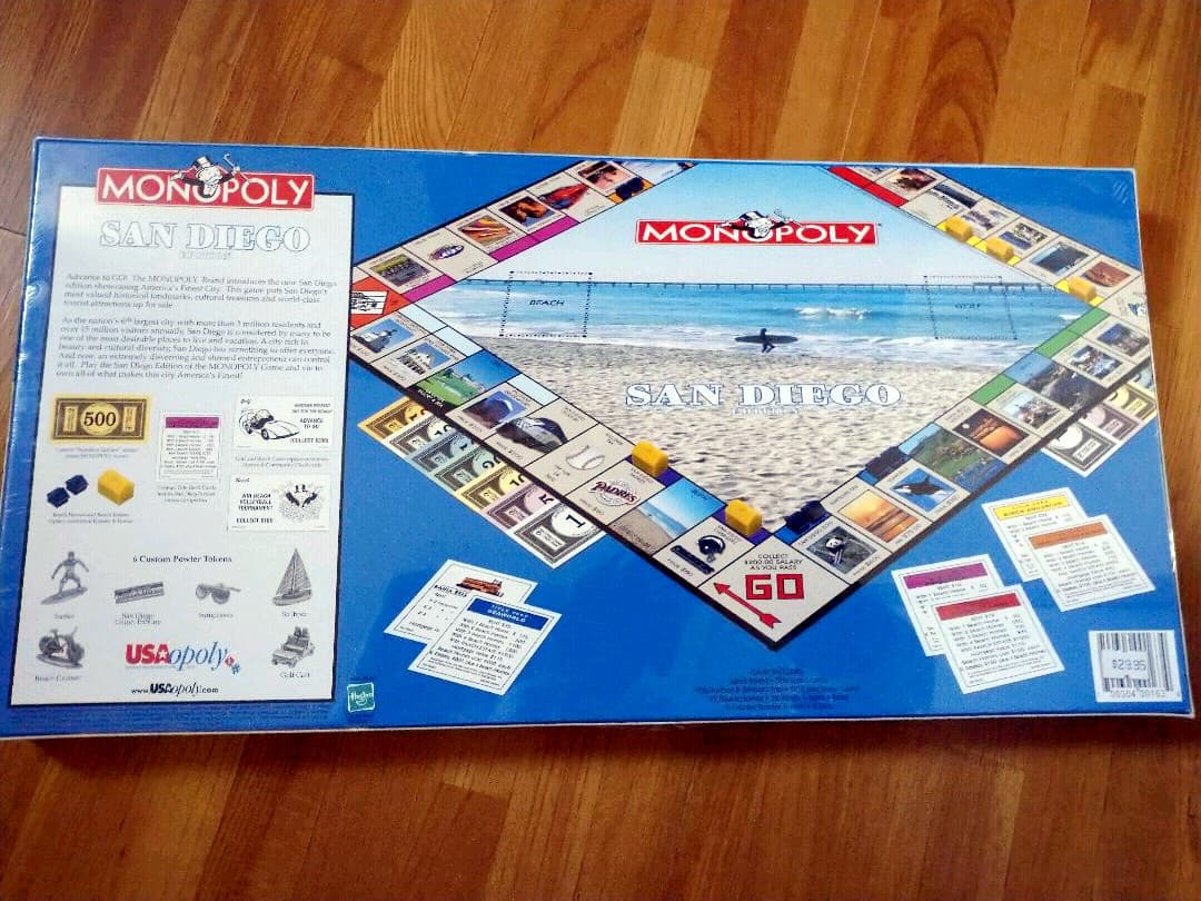 モノポリー　サンディエゴエディション　新品未開封