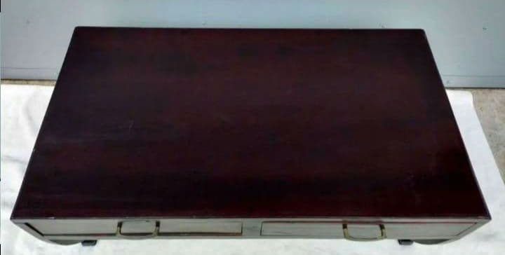 文机 昭和レトロ アンティーク 座卓 引き出し付机 ローテーブル 古民家家具