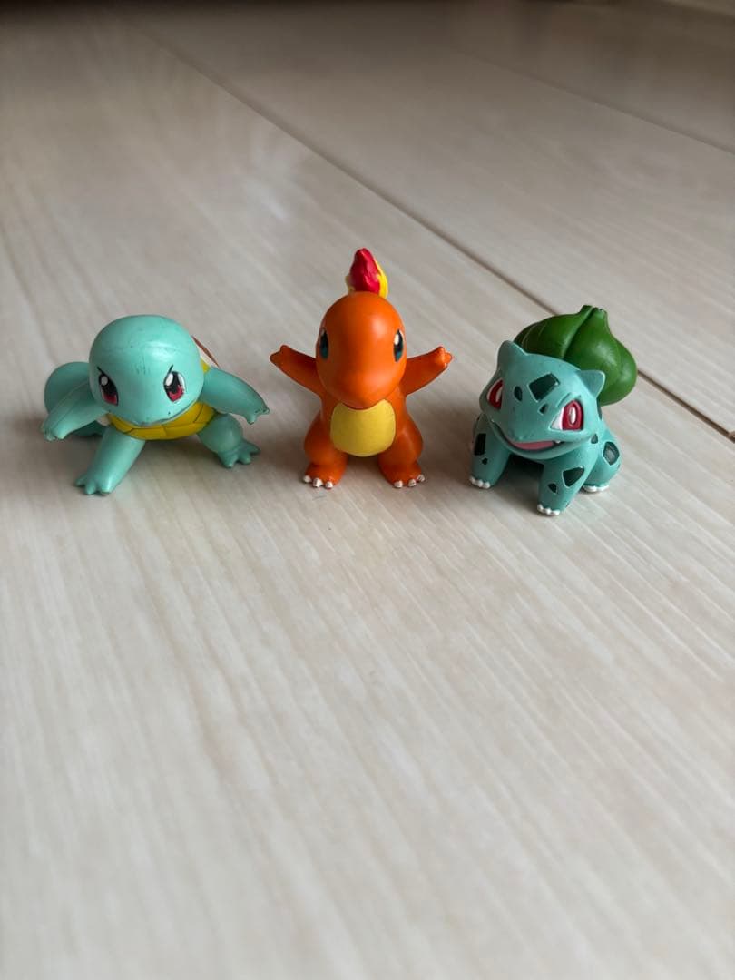 ポケモン モンコレ 御三家 ヒトカゲ ゼニガメ フシギダネ - メルカリ