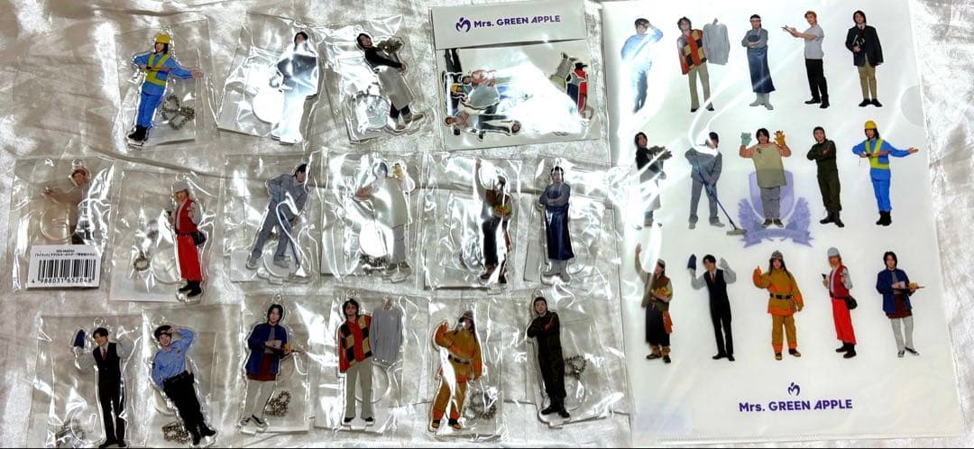 Mrs. GREEN APPLE ライラック アクスタ コンプリートセット ミセス