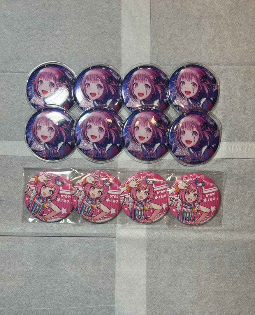 プロセカ 鳳えむ まとめ売り ぬい 缶バッチ 鳳えむ缶バッジ