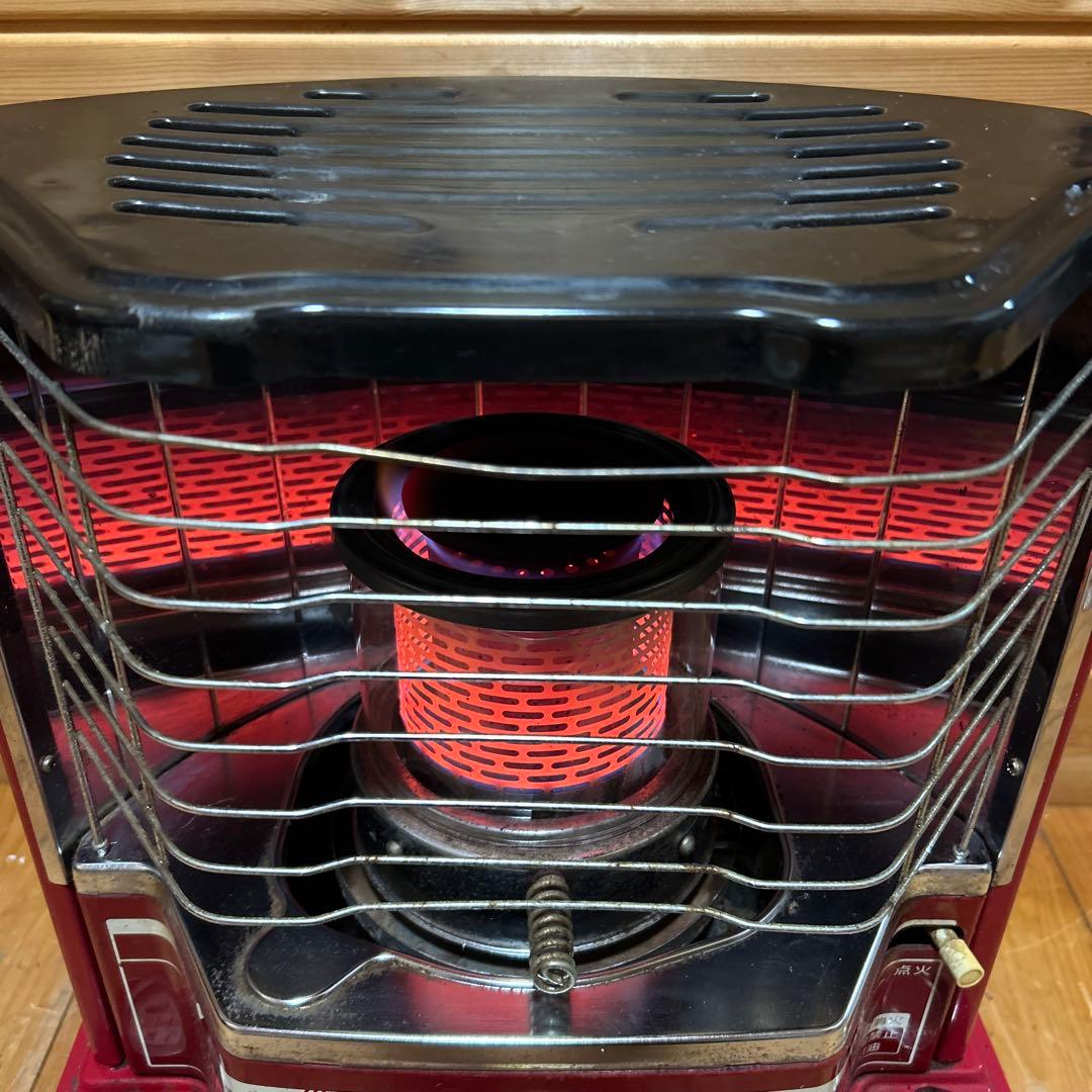 コロナ石油ストーブSR―1 前期型レトロ 放射式タンク一体型 電子点火