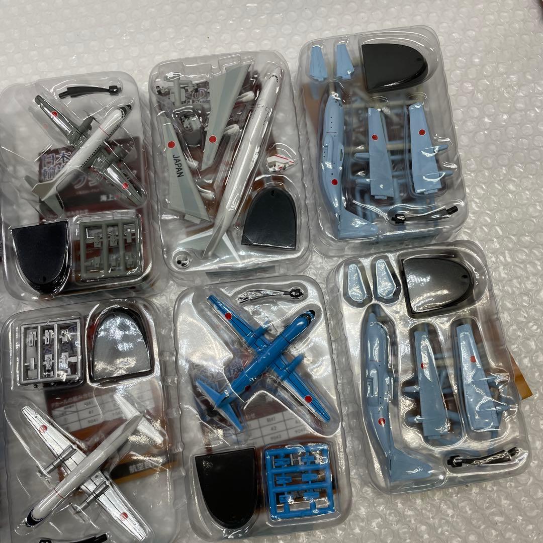 【U52】 F-toys 10個セット 日本の輸送機コレクション 模型