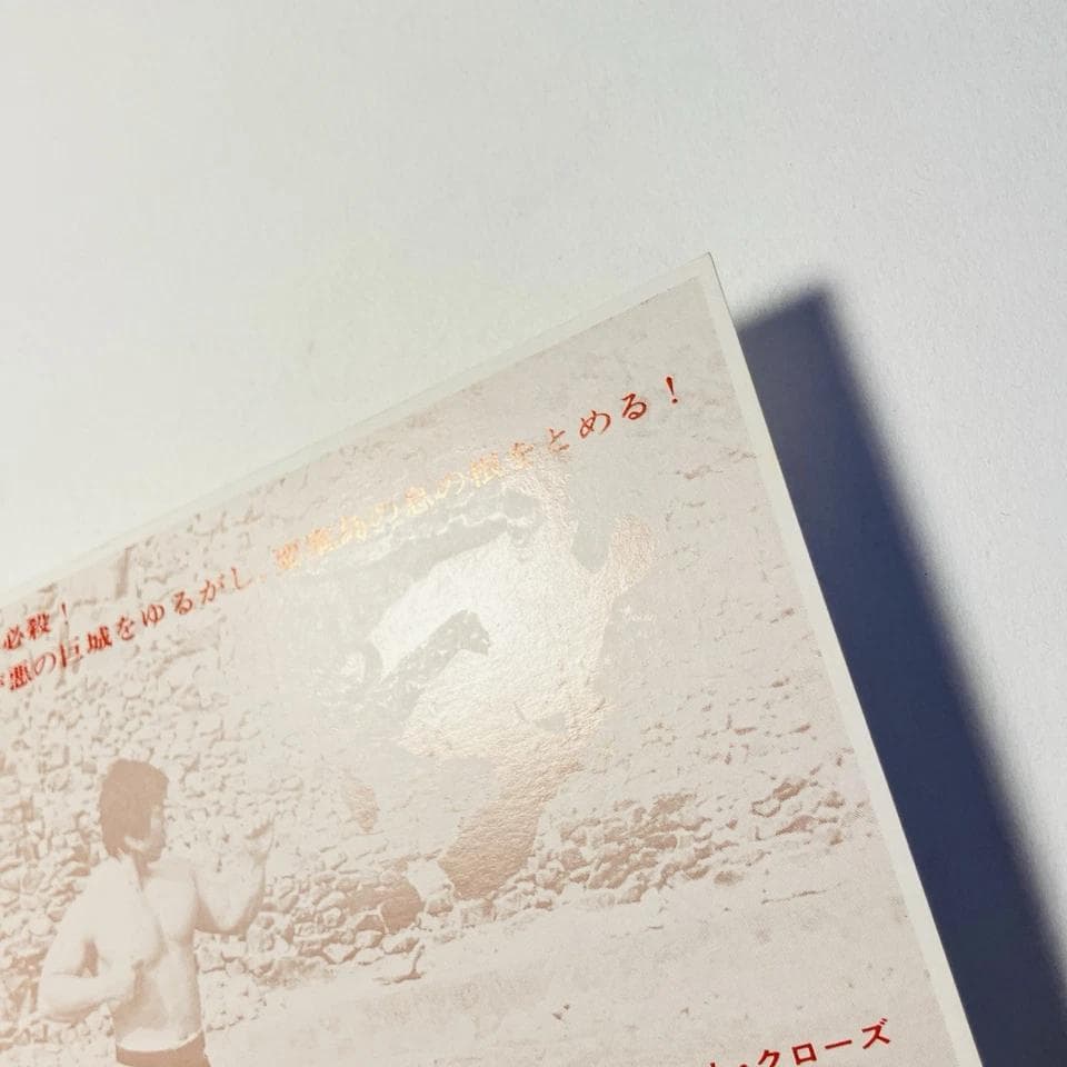 映画「燃えよドラゴン」 試写招待状　試写状　当時物　1973年　ブルー・スリー