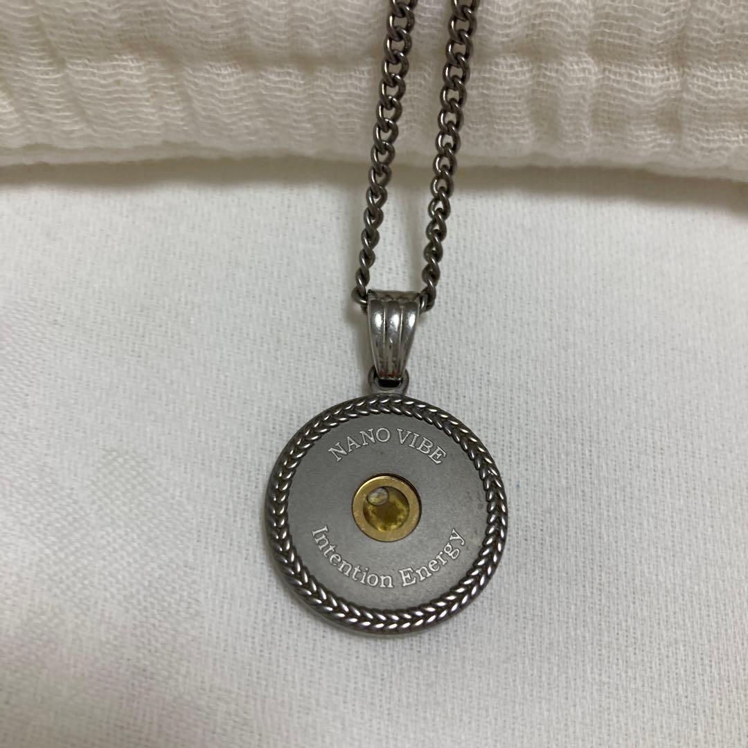 ナノバイブペンダント チタンチェーン付き インテンション - メルカリ