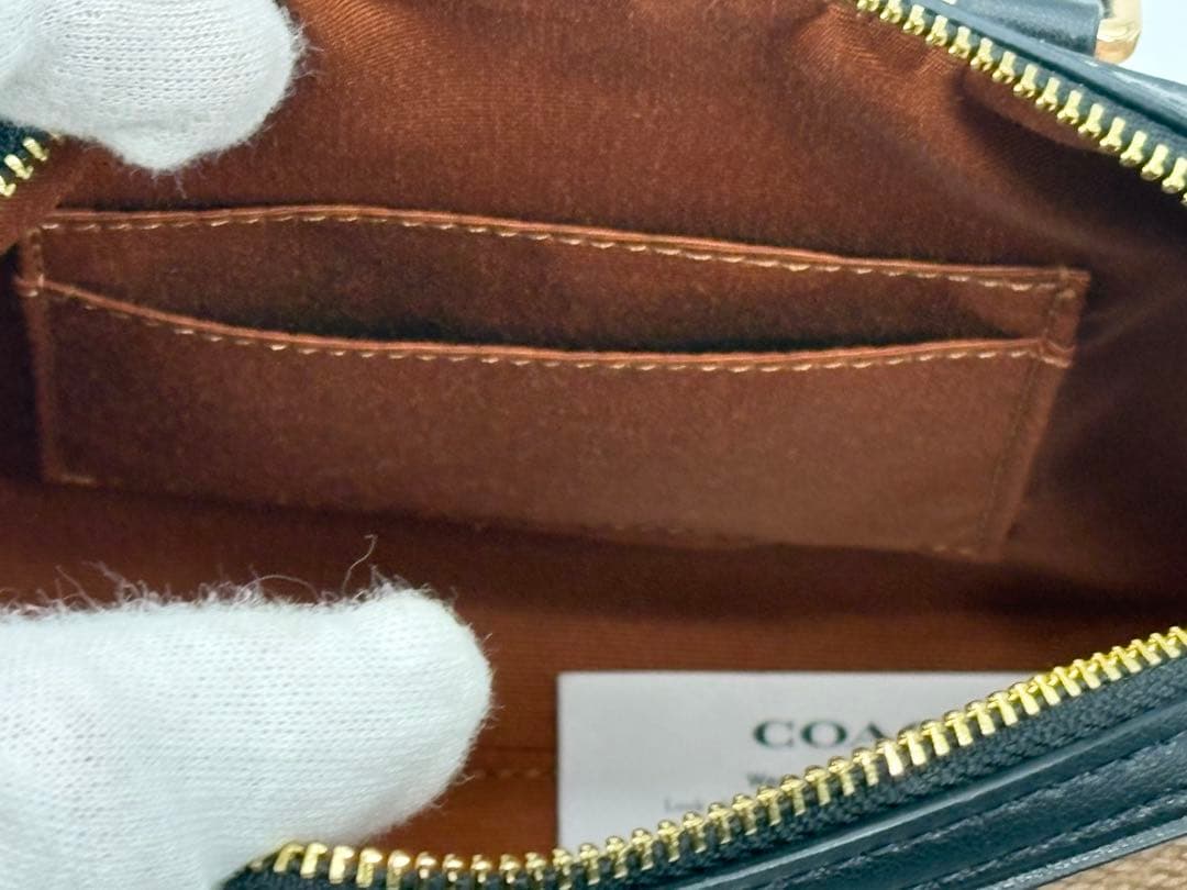 COACH コーチ シグネチャー ミニボストン型 2WAYショルダーバッグ