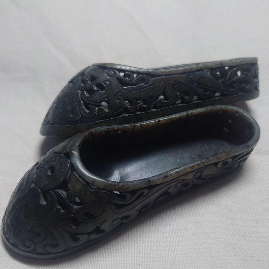 玉石の靴 中国玉石彫刻 - yellows.co.jp 日本