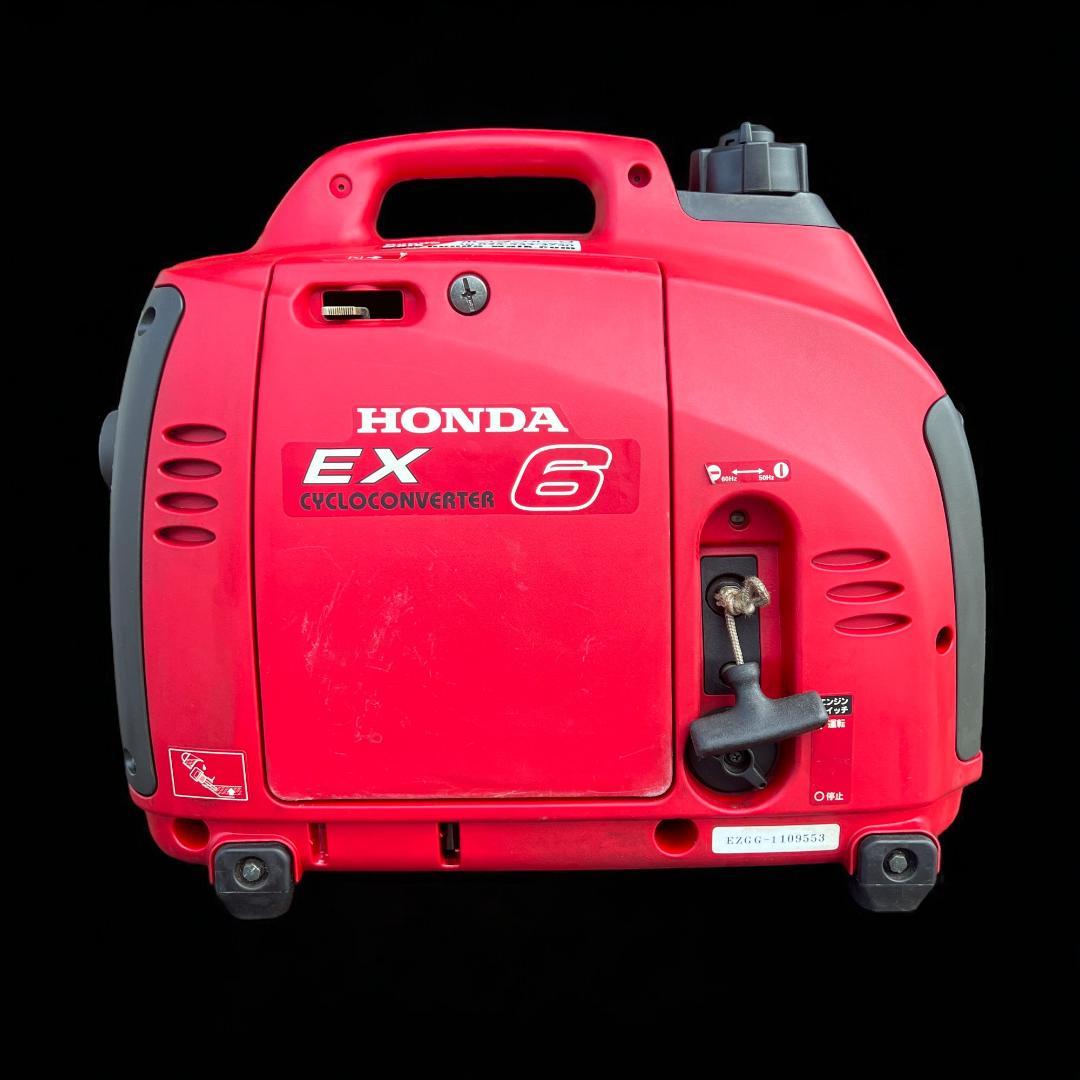 点火プラグ/エンジンオイル交換済 ホンダ 発電機 EX6 軽量 超低騒音型