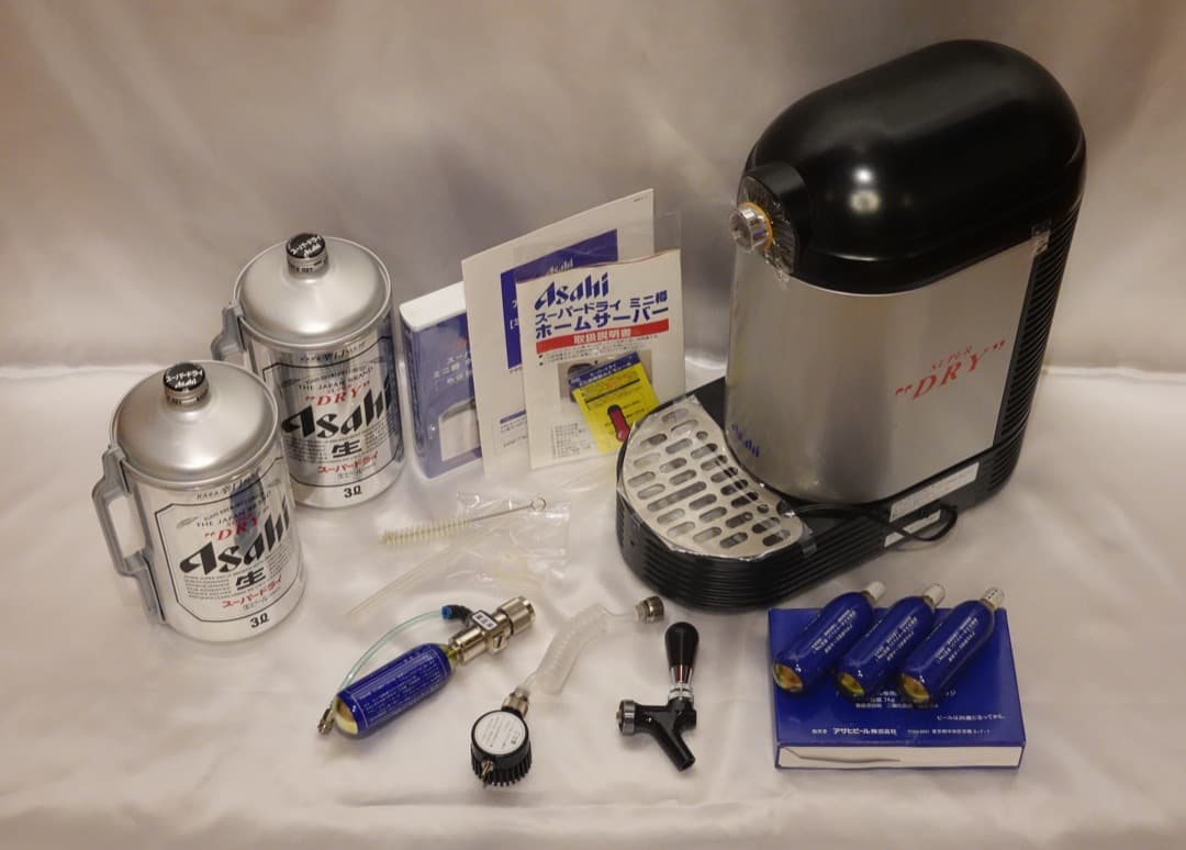 スーパードライ ミニ樽 ビールサーバー 美品 未使用】ビールサーバー