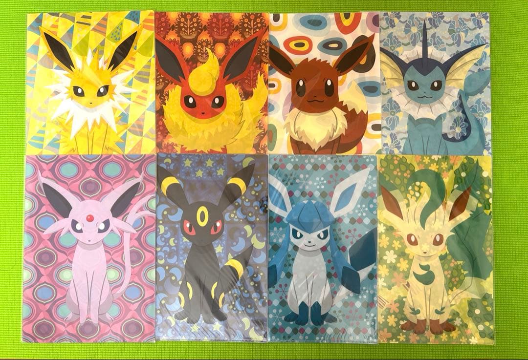 【絶版】　ポケモン　クリアファイル　イーブイ　ブラッキー　ポケモンセンター② 絶版】 ポケモン クリアファイル イーブイ ブラッキー ポケモン