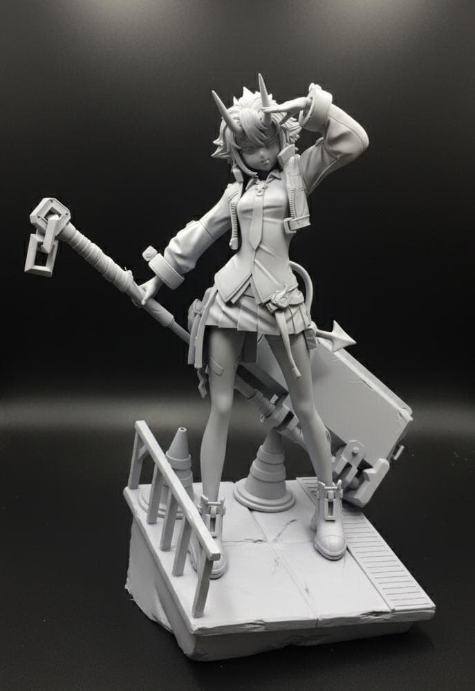 ガレージキット 1/7 Attacker E 未塗装未組立 フィギュア ガレージ