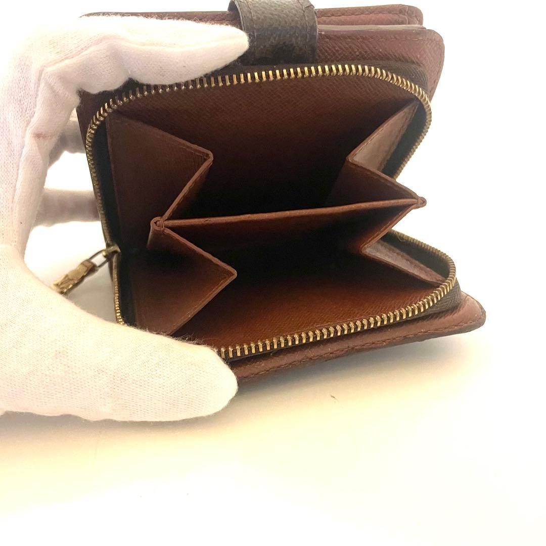 ✨超美品級✨ルイ ヴィトン コンパクトジップ モノグラム 折り財布