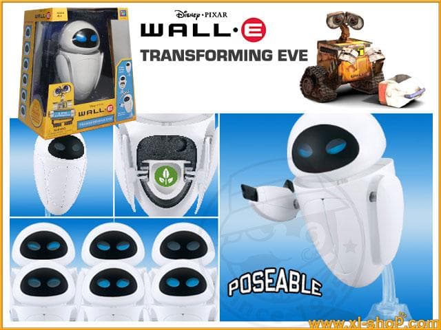 【Disney Pixar】正規品 新品 ウォーリー EVE イヴ フィギュア