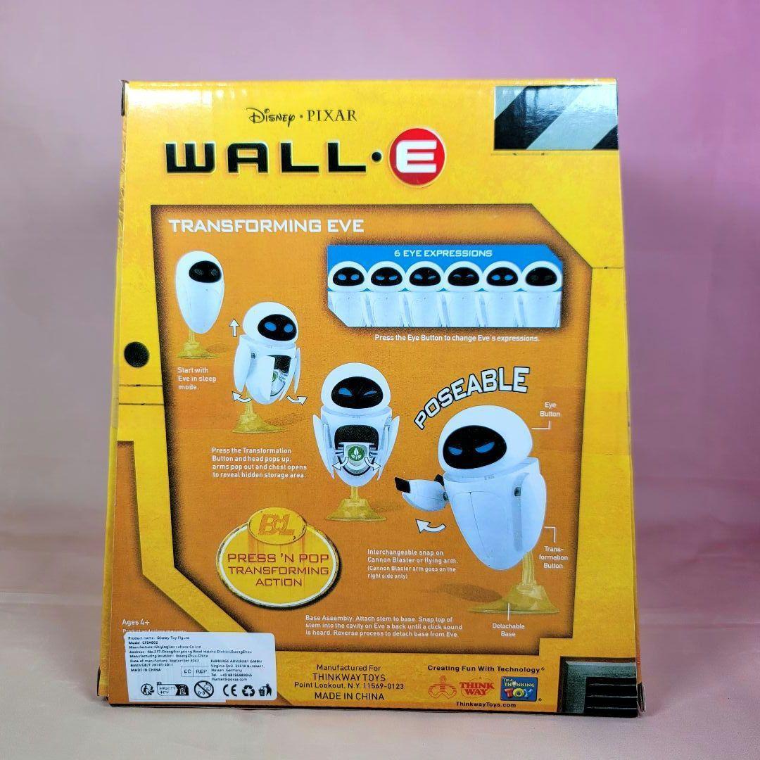 【Disney Pixar】正規品 新品 ウォーリー EVE イヴ フィギュア