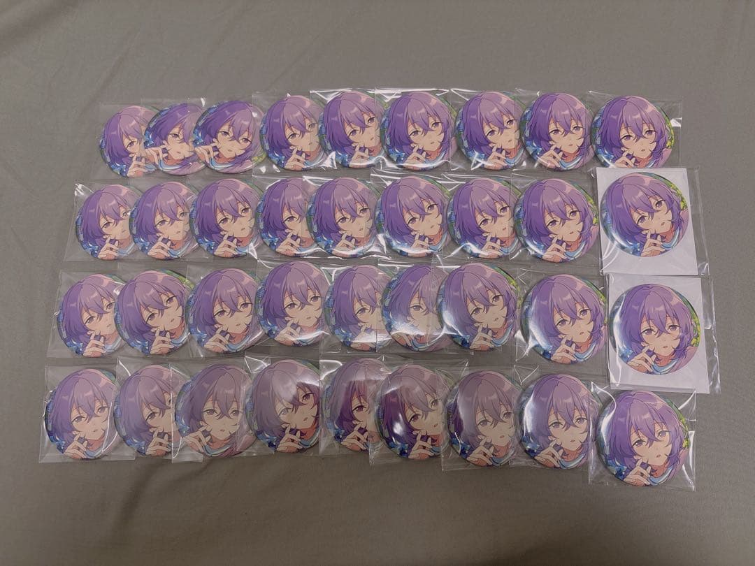 あんスタ　花群冬芽　ユメ　缶バッジ　36個セット