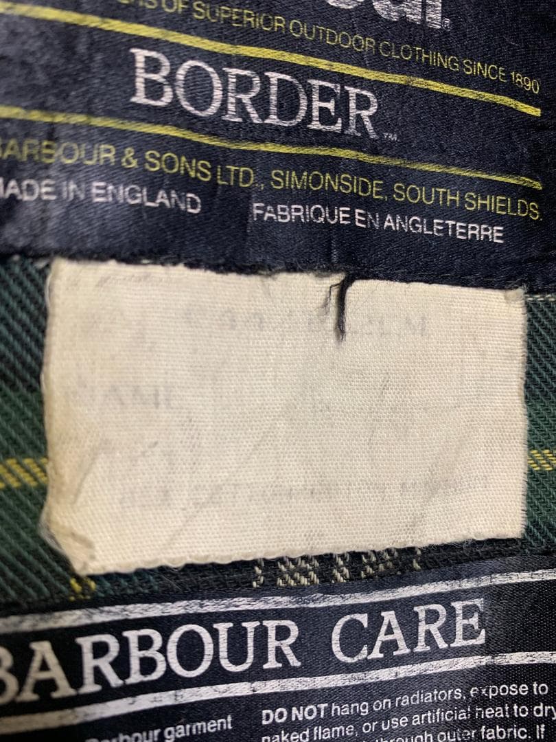 Barbour BORDER バブアー ボーダー / 098