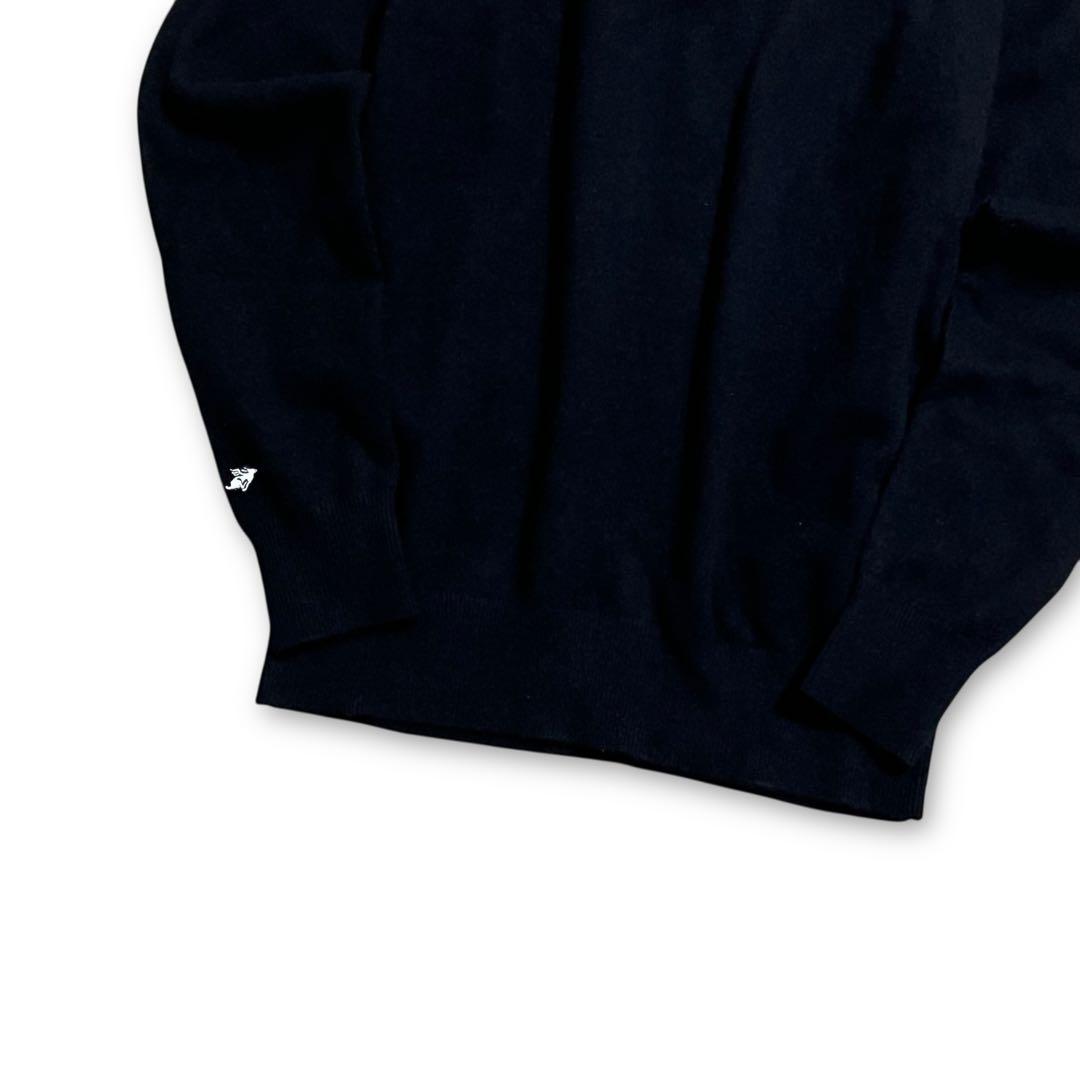 新品 パーリーゲイツ カシミヤ100% クルーネックセーター ニット