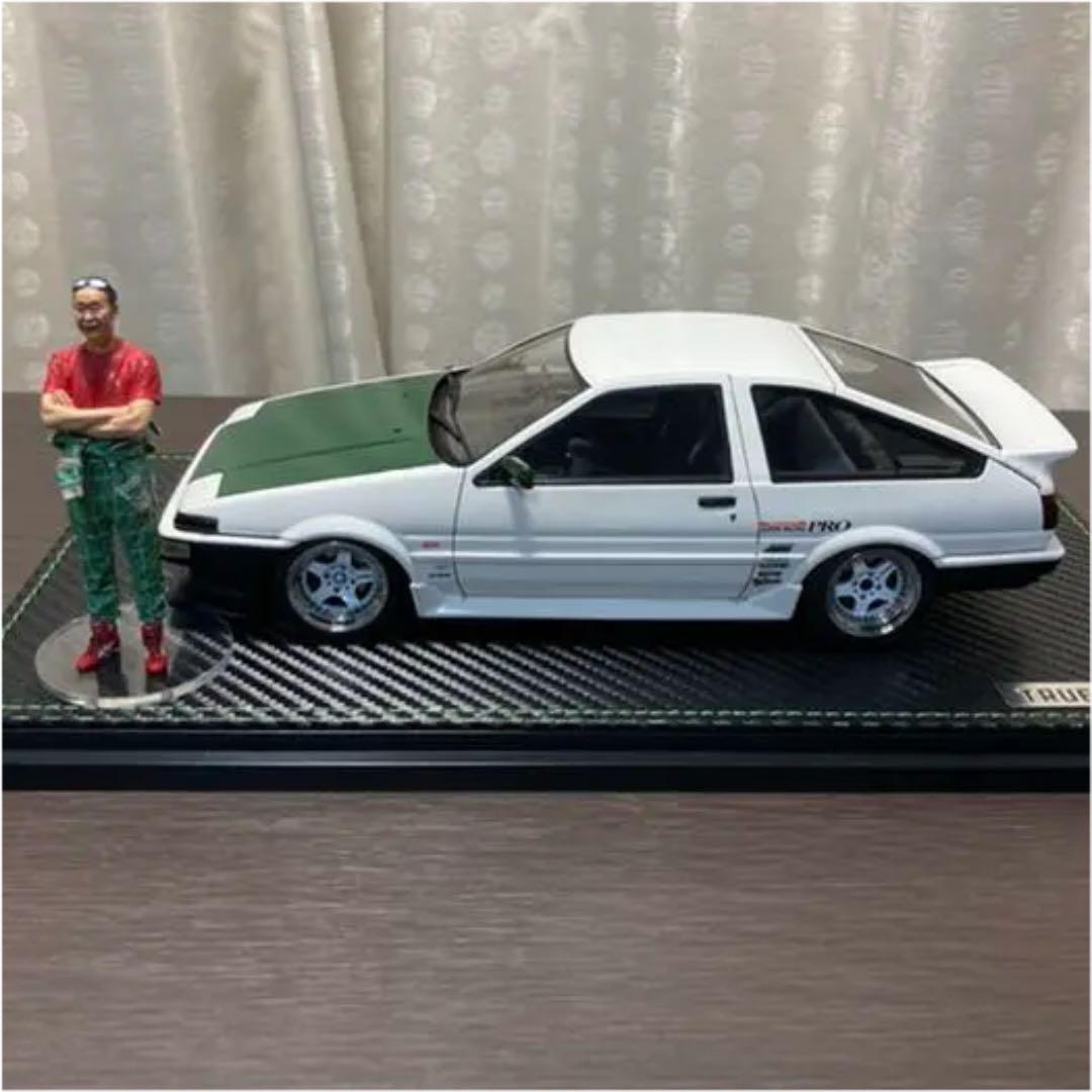 イグニッションモデル 1/18 土屋圭市 AE86