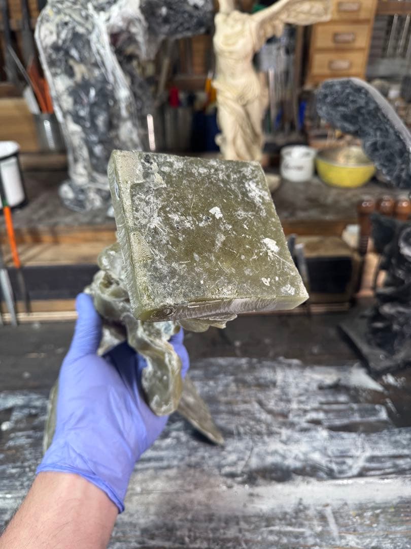 サモトラケのニケ・型製造・未仕上げ品 h350× w200×220 約1.5kg