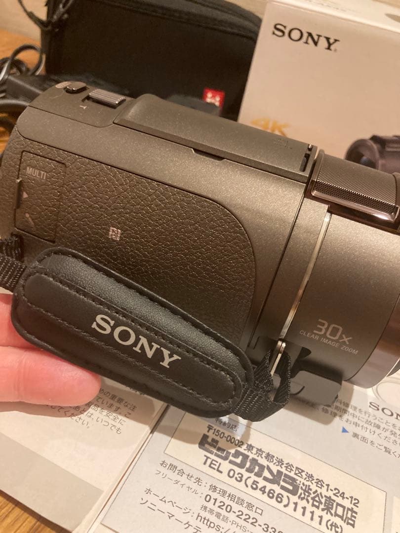 SONY FDR-AX45 4Kビデオカメラ