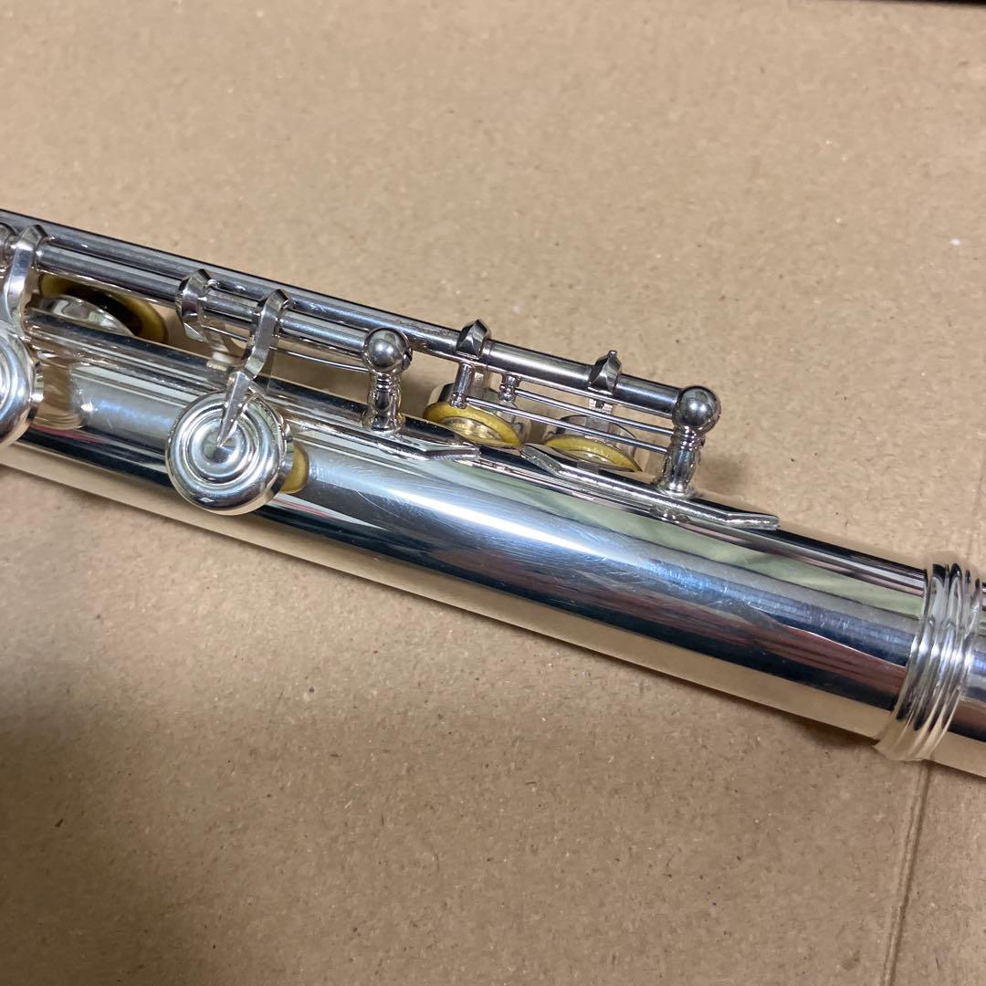 楽器　フルート　YAMAHA ヤマハ YFL-412 シルバー　　１点