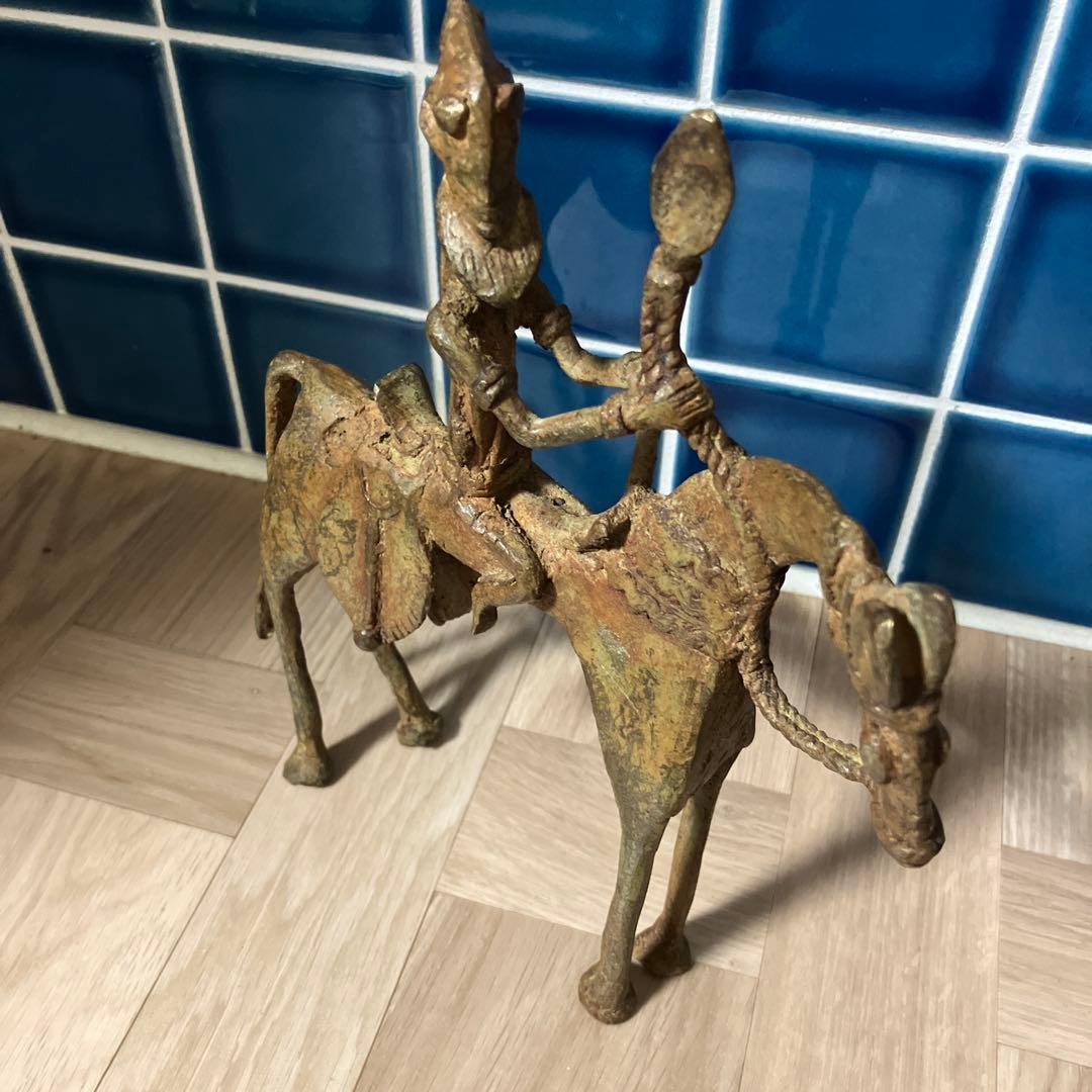 マリ ドゴン族 金属製 オブジェ