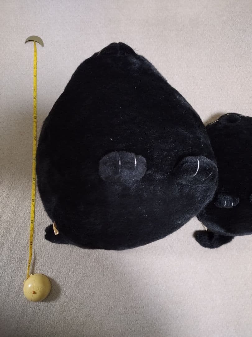 ぬいぐるみ　黒猫　ネコ　昭和レトロ　セット