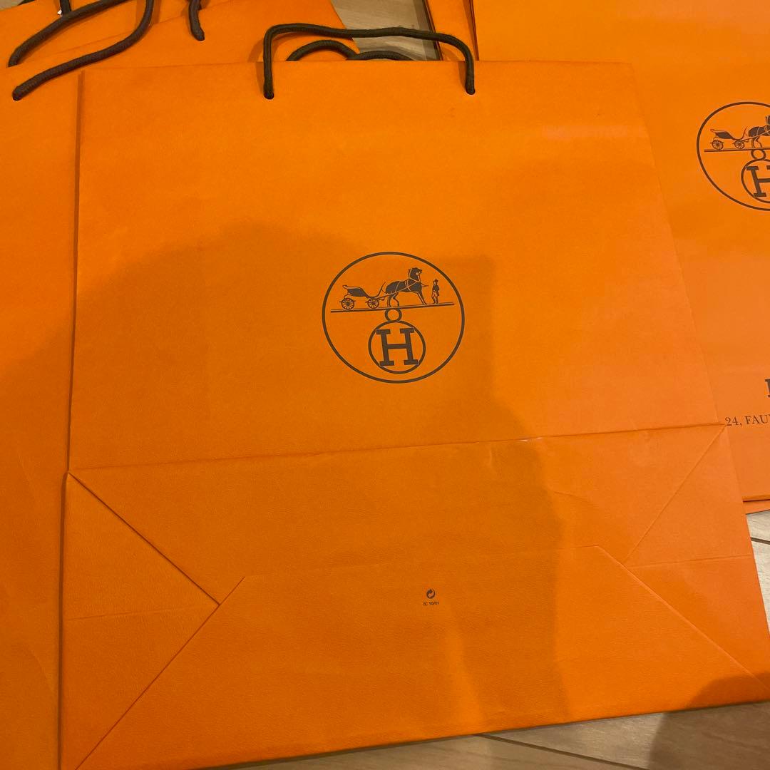 エルメス ショッパー 大 紙袋 HERMES 14枚 エルメス ショッパー 大
