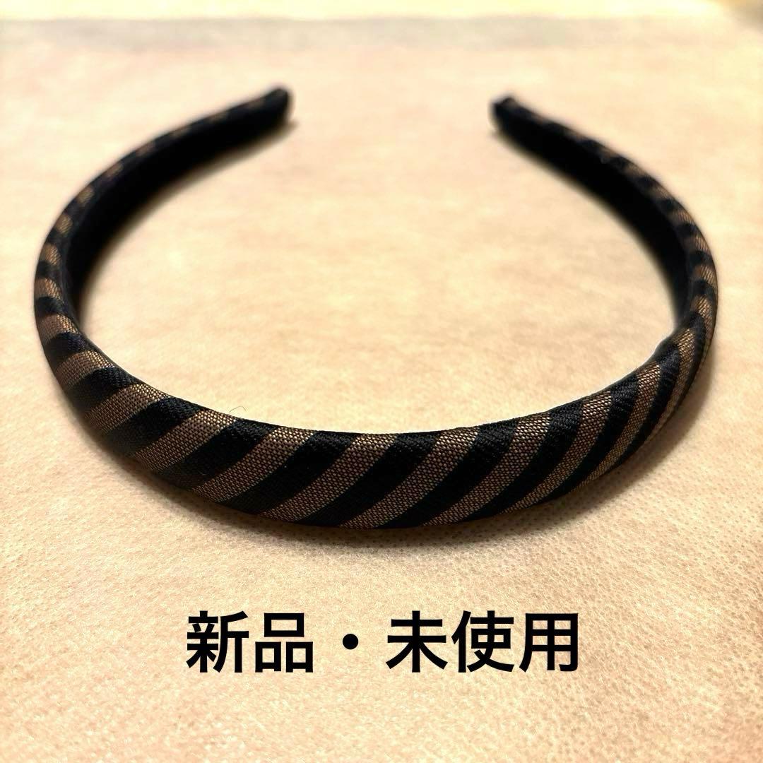 フェンディ ペカン柄カチューシャ