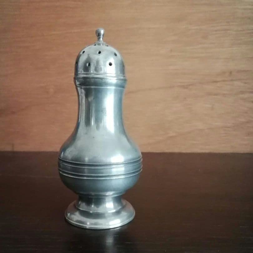 世界の名品　john somers　ピューター調味料入れ　ソルトシェイカー