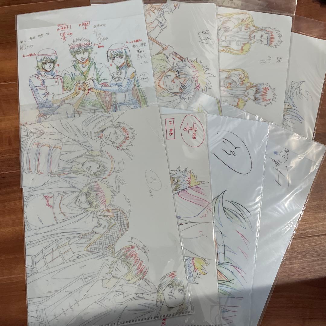 銀魂 完結篇 原画 クリアファイル 8点セットオンライン ショ