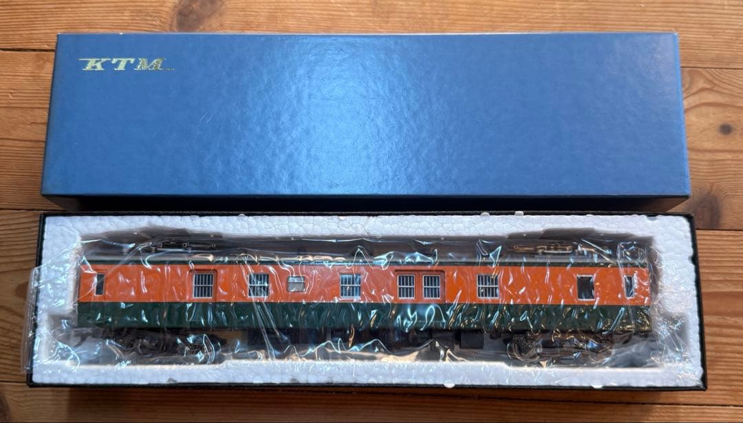 KTM カツミ クモユニ74 郵便荷物電動車 HOゲージ 金属製 完成品 箱付