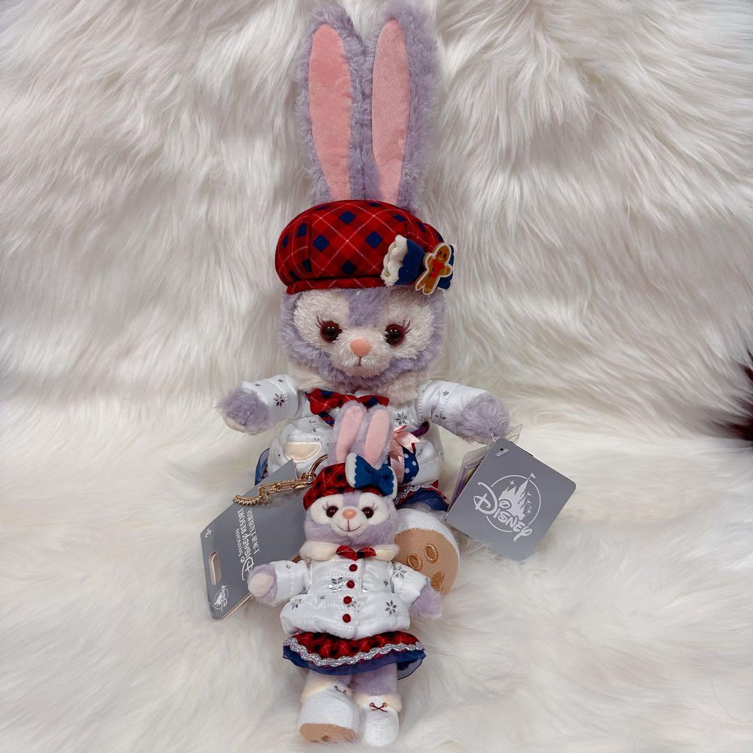 上海ディズニー限定 クリスマス ステラルー ぬいぐるみss キーチェーン