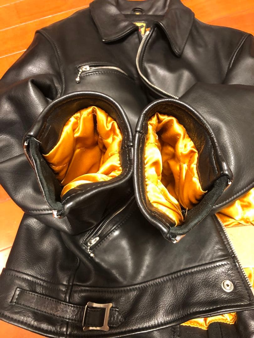 T*Z様 GOLDTOP シングルライダース 英国製 36 美品 - メルカリ