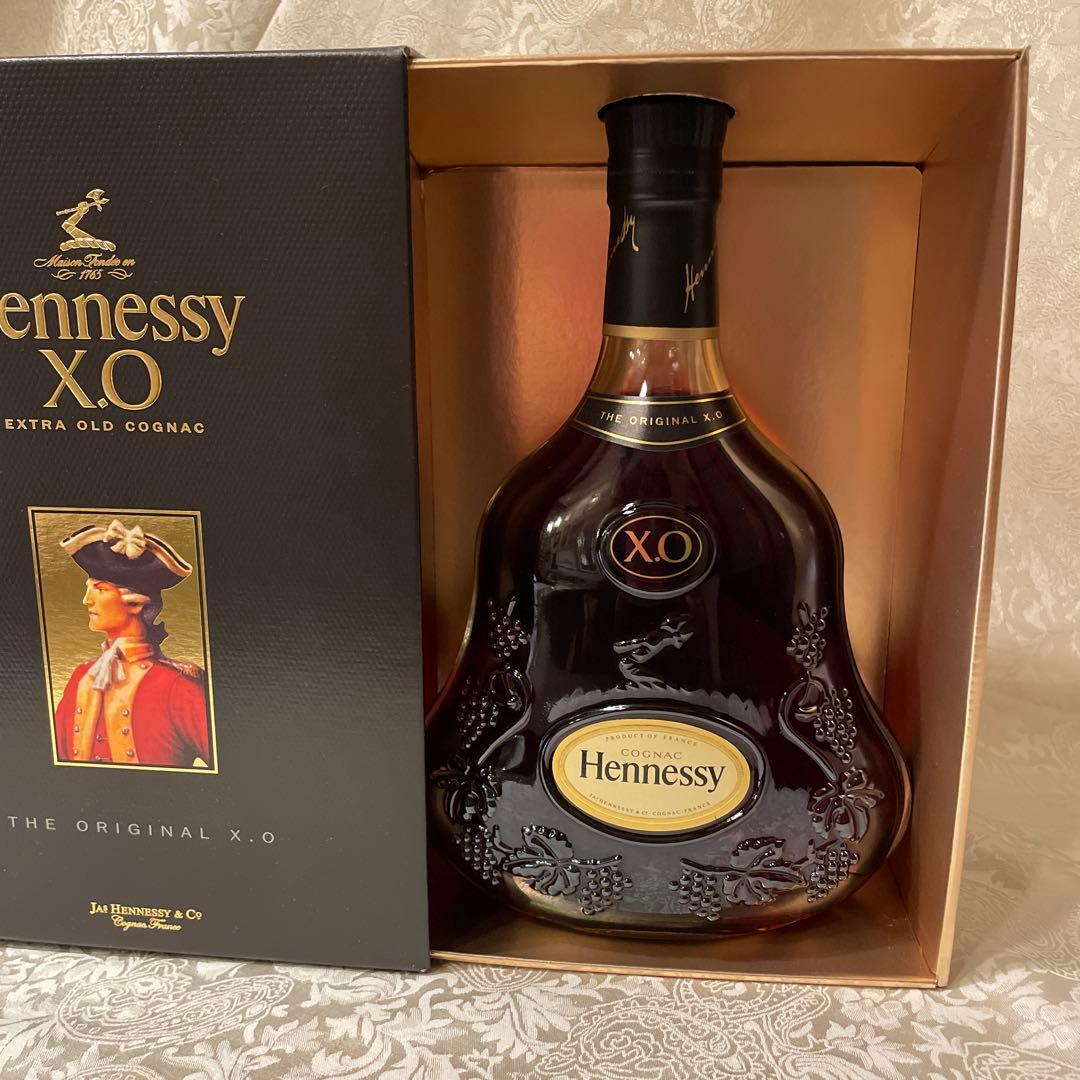 【未開封】ヘネシーXOコニャックオリジナルボックス入り700ml 未開封】ヘネシーXOコニャックオリジナルボックス入り700ml 未開栓