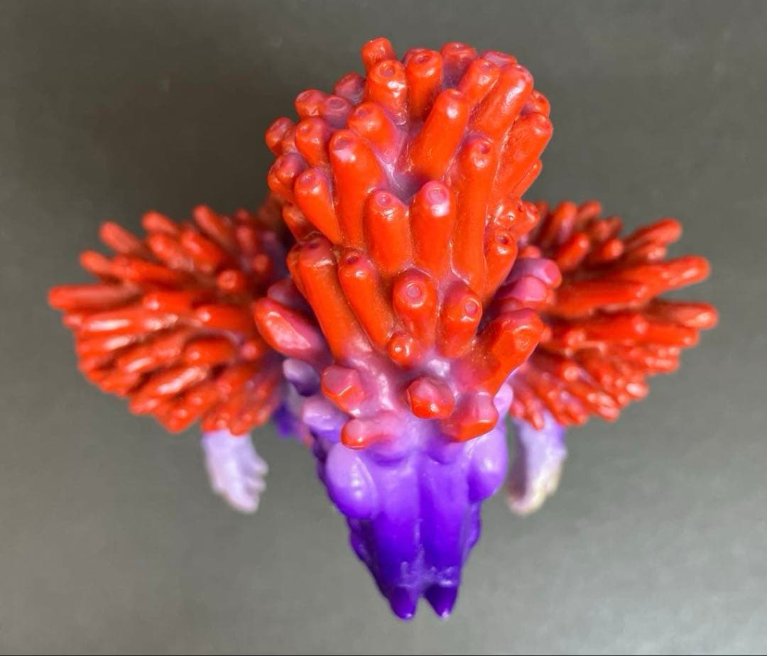 怪獣郷　ベロクロン　ソフビ　パープルカラーVer　2003年製造・販売