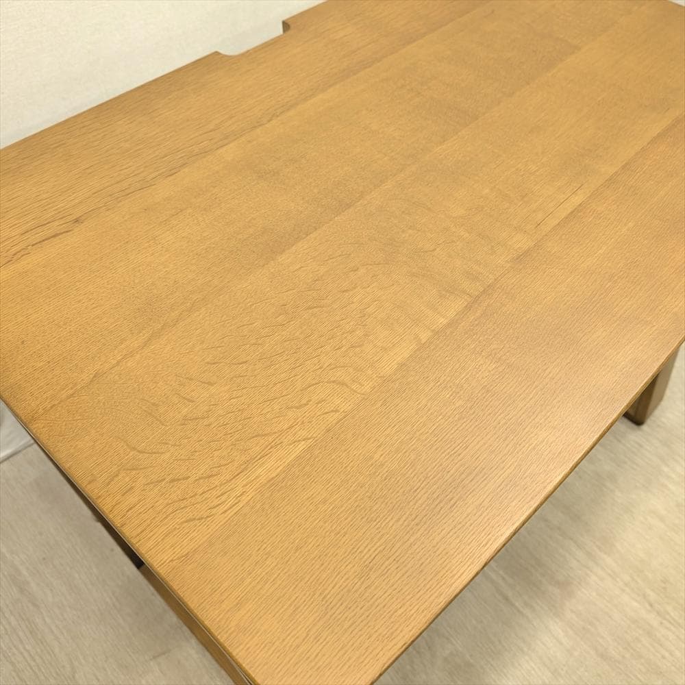 展示品　北海道 旭川　楢 ナラ材　学習デスク　デスク　PCデスク　パソコンデスク